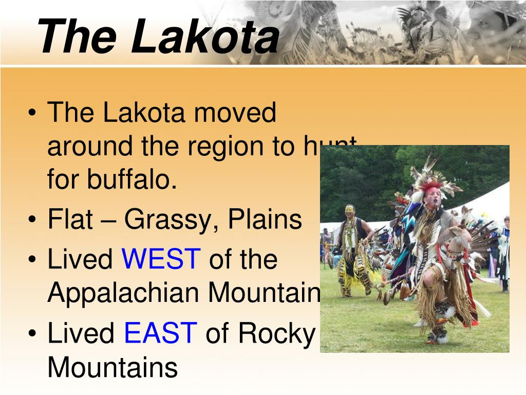 PPT Native Americans Lakota Indians PowerPoint Presentation, free