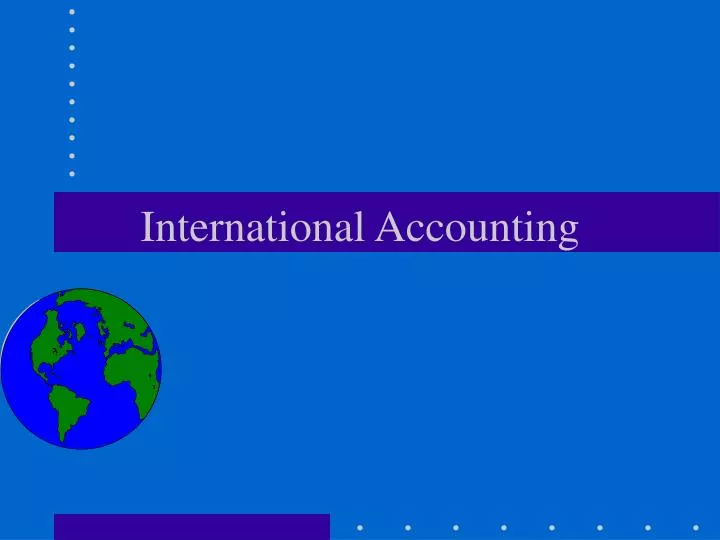 international accounting n.
