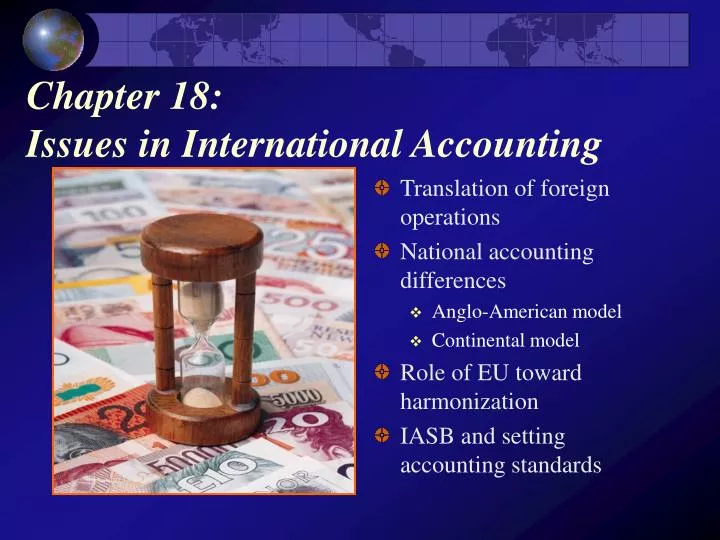 international accounting topics