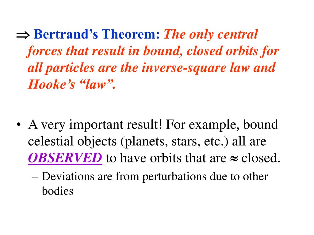 PPT Sect. 3.6 Closed Orbit Conditions Stability of