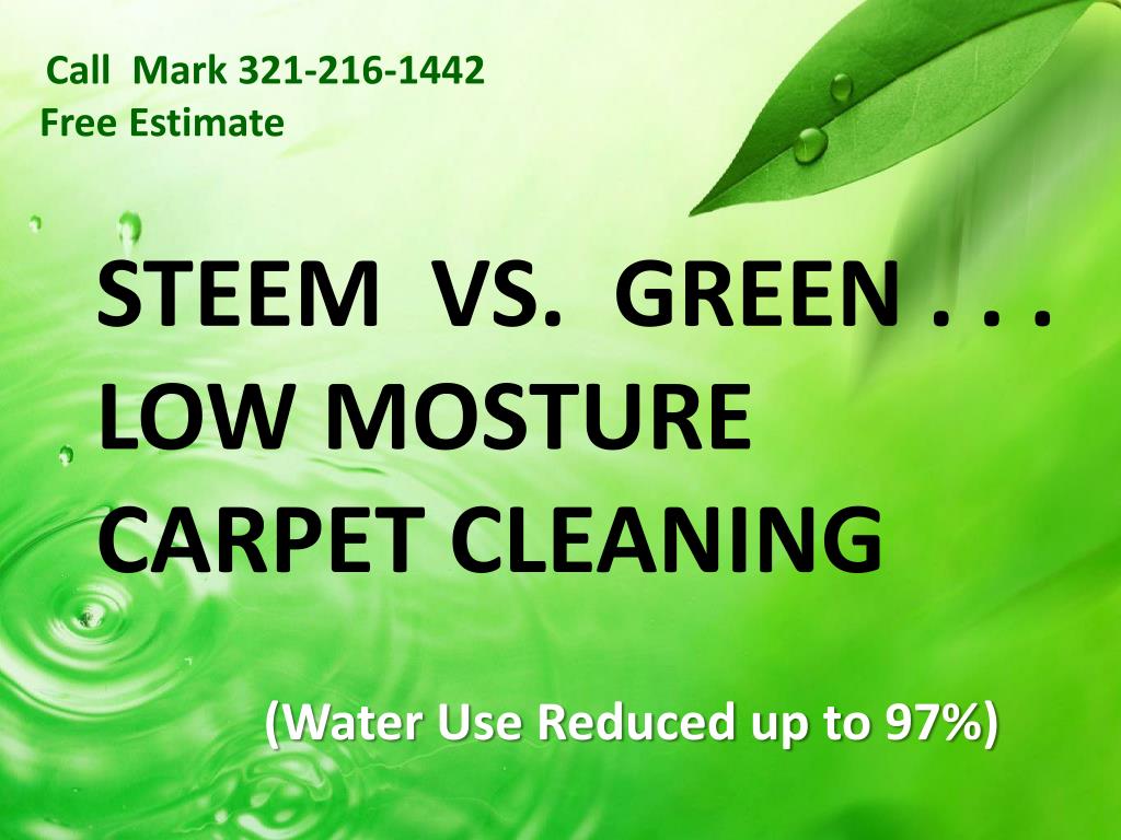 STEEM vs GREEN CARPET CLEANING 321-216