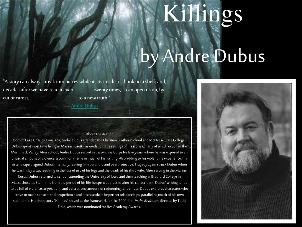 killings by dubus sparknotes