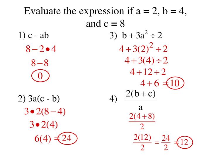 PPT Objective To Simplify expressions Using The Order Of operations PowerPoint Presentation 