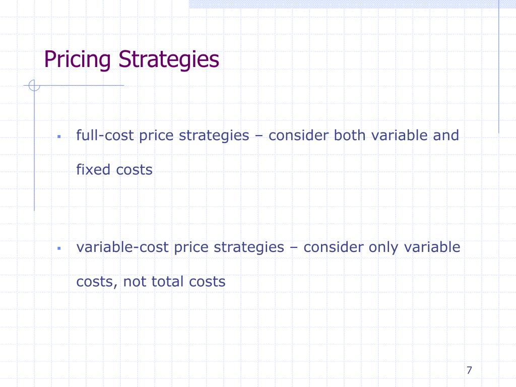 PPT Chapter 8 Pricing Strategy and Management PowerPoint Presentation