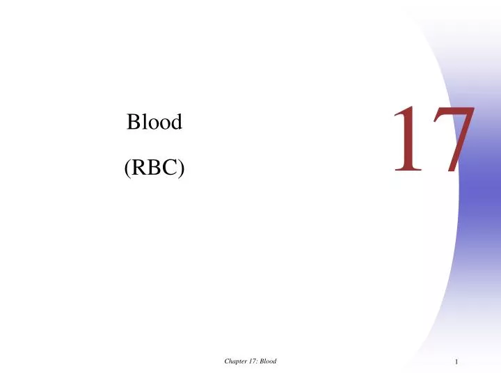 blood rbc n.