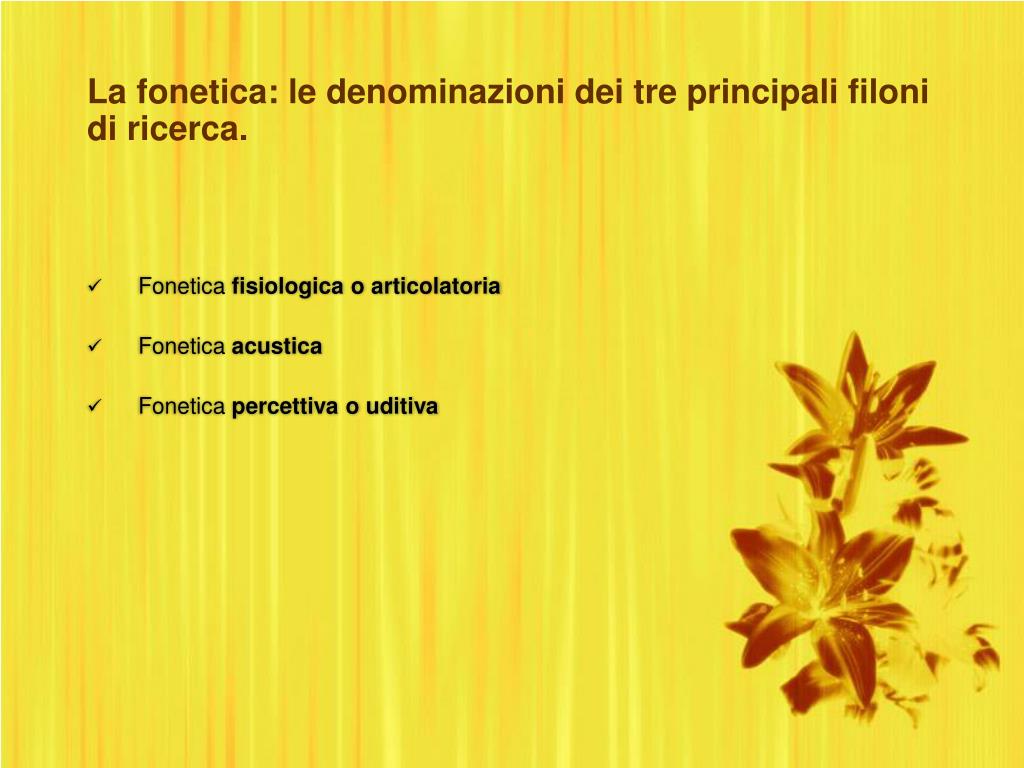 PPT - Elementi di Fonetica e Fonologia PowerPoint Presentation, free  download - ID:1312521