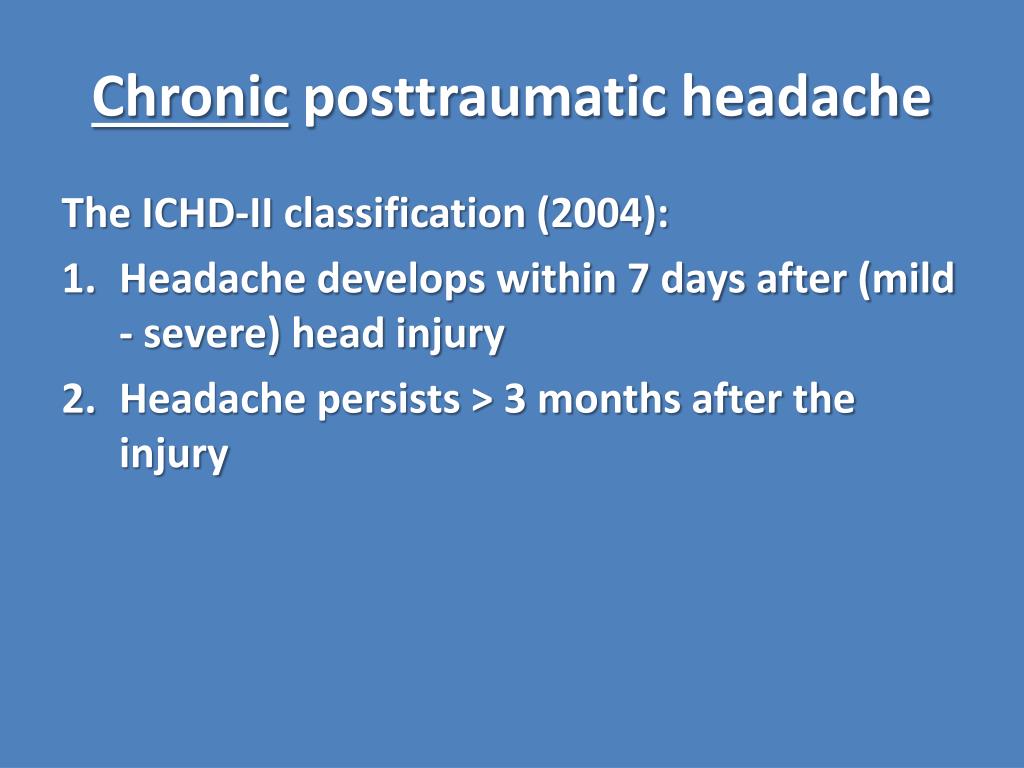PPT - THECLINICAL SPECTRUM OF CHRONIC PAIN SYNDROMES AFTER TBI