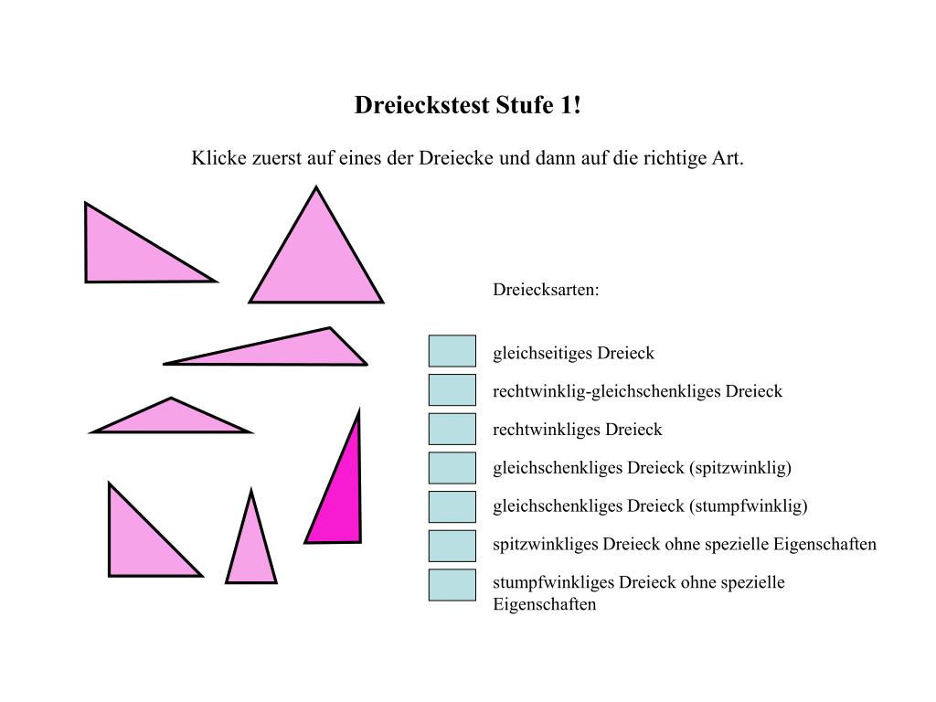 PPT - Dreiecke PowerPoint Presentation, free download - ID:1314829