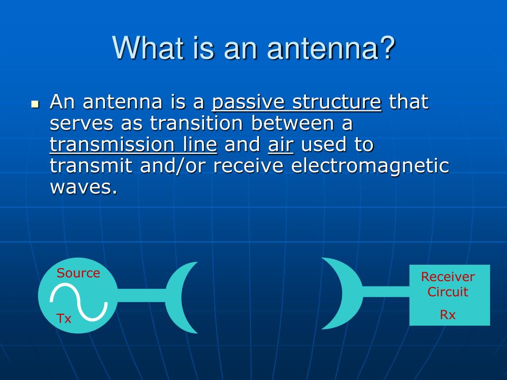 PPT Introduction to Antennas PowerPoint Presentation, free download
