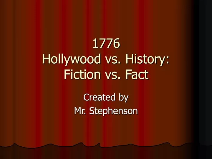 Hollywood Vs. History