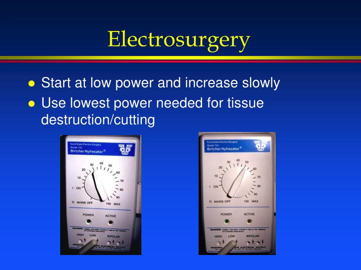 PPT Cryosurgery and Electrosurgery PowerPoint Presentation ID1316785