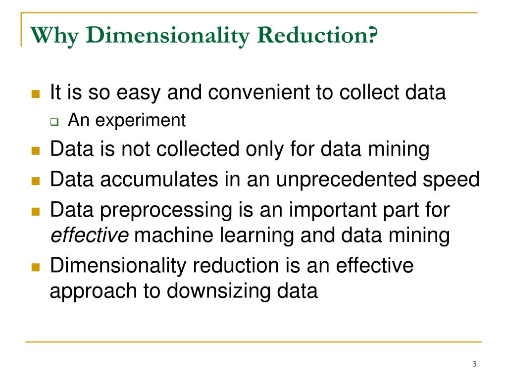 What Are Dimensionality Reduction And Its Benefits