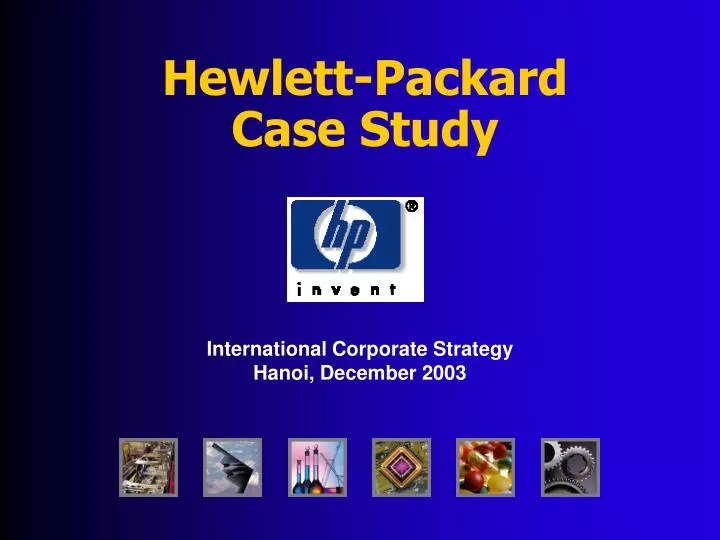 hewlett packard case study summary