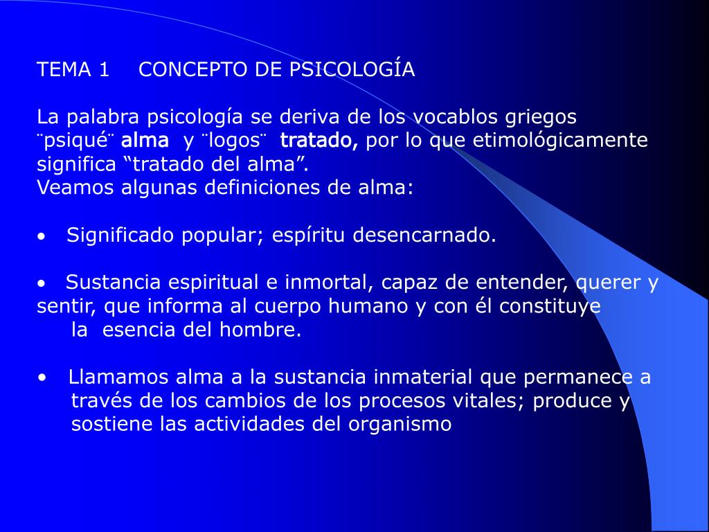 Significado del cuerpo psicologia
