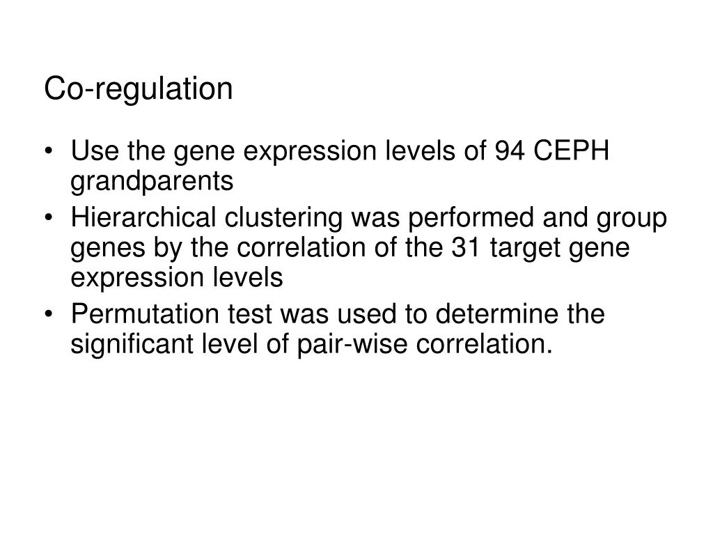 PPT - Genetic Analysis of Genome-wide Variation in Human Gene ...