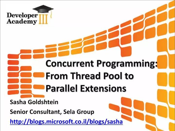 concurrent programming from thread pool to parallel extensions n.