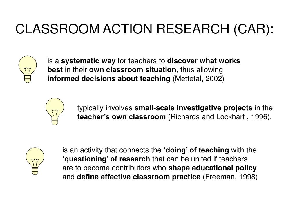 classroom action research