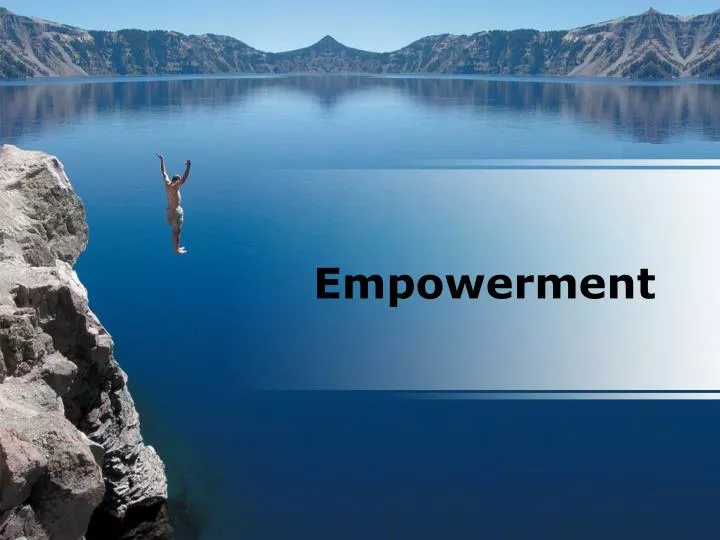 empowerment n.