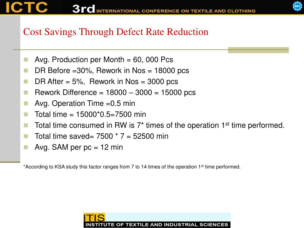 PPT - Application of Lean Production Case Study from Garment Sector of ...
