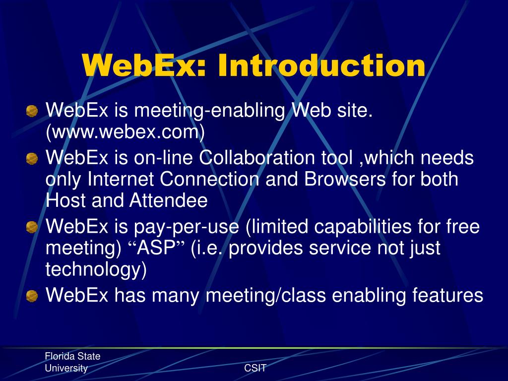 webex presentation tips