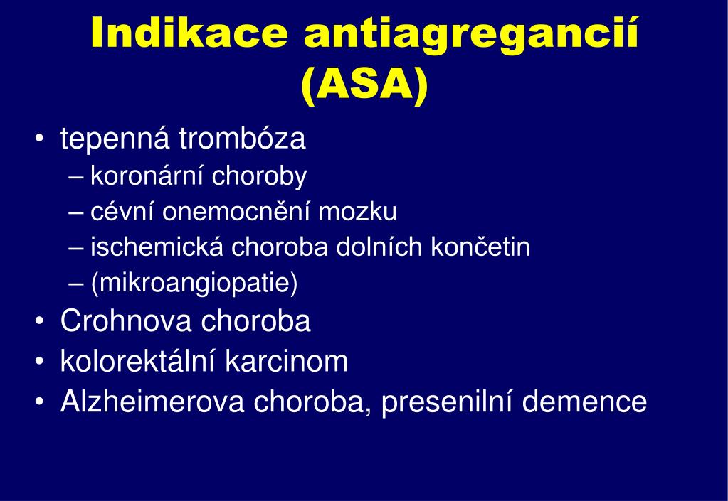 PPT - Antitrombotická léčba M. Penka PowerPoint Presentation, free download  - ID:1331673
