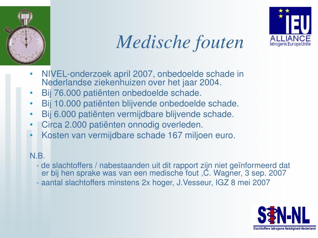 PPT - ‘Medicatie voor medische fouten’ PowerPoint Presentation, free