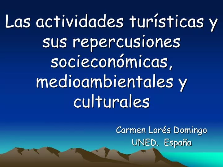 Destino turistico espana slideshare powerpoint