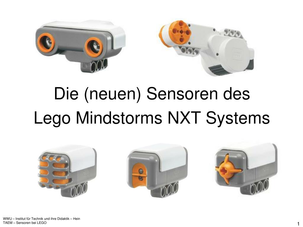 PPT - Die (neuen) Sensoren des Lego Mindstorms NXT Systems PowerPoint  Presentation - ID:1337629