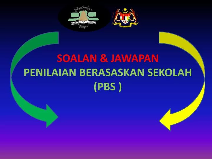 PPT - SOALAN & JAWAPAN PENILAIAN BERASASKAN SEKOLAH (PBS 