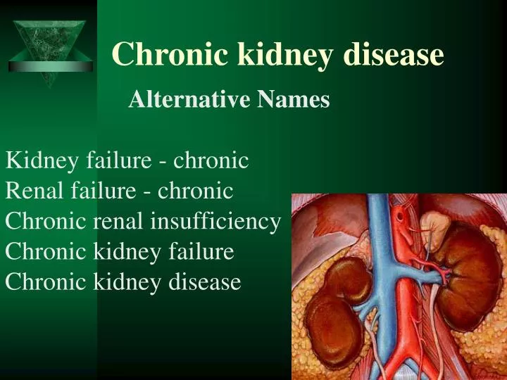 presentation of kidney disorders