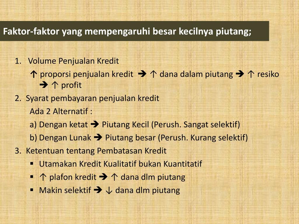 Berikut Ini yang Mempengaruhi Besar Kecilnya Suatu Usaha Adalah