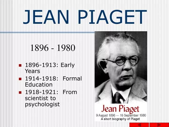 Facts About Jean Piaget | Outlet www.rodriguezramos.es