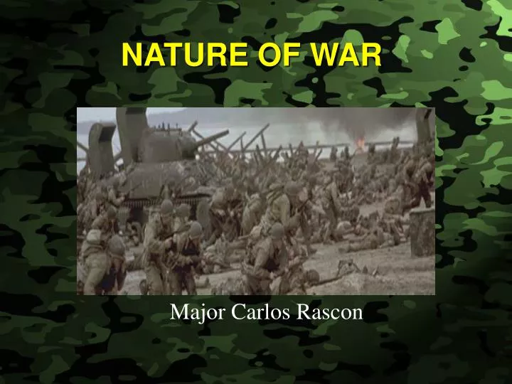 nature of war n.