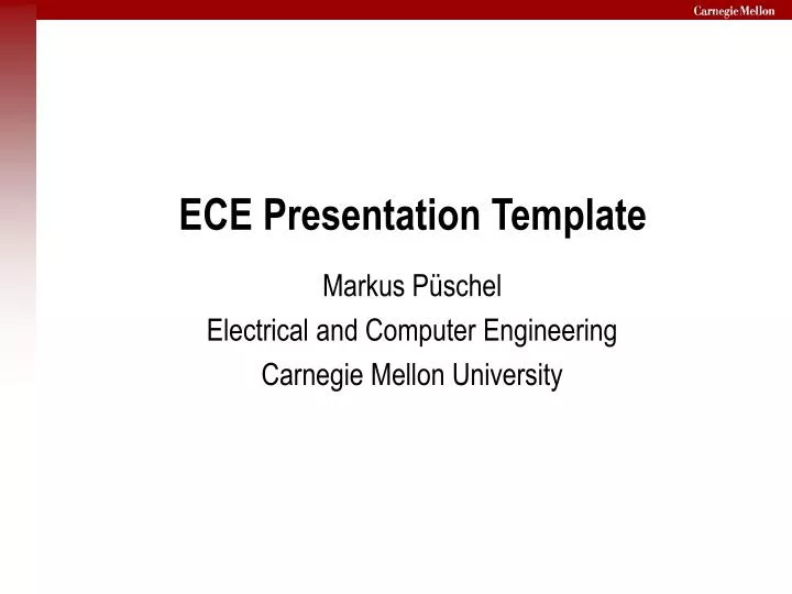 paper presentation ideas for ece