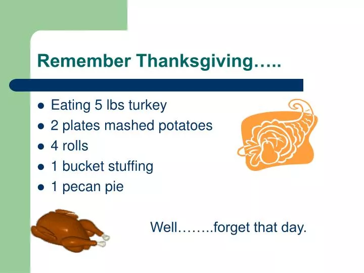 remember thanksgiving n.
