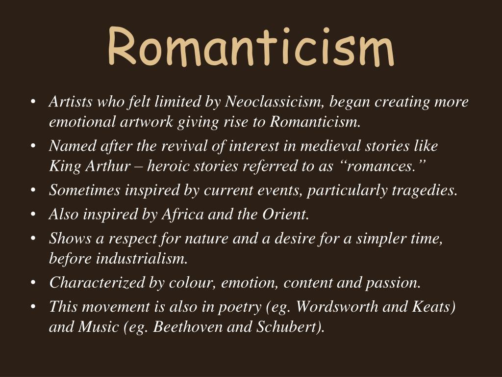 PPT - Romanticism PowerPoint Presentation, free download - ID:1350875