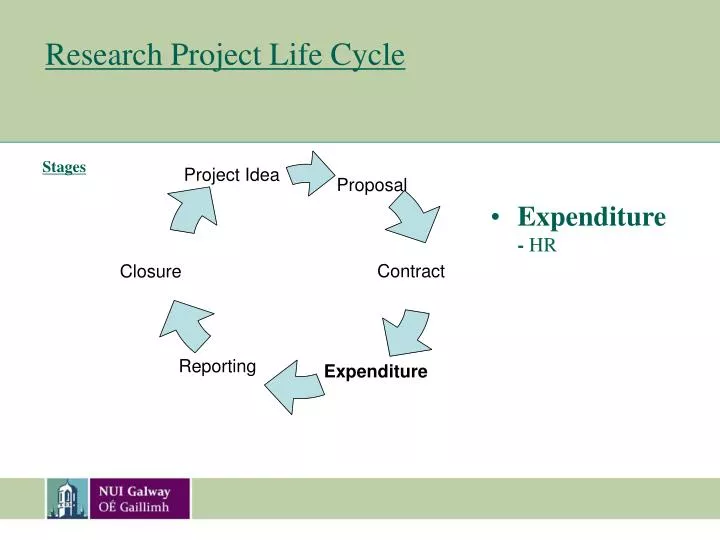 research paper on project life cycle