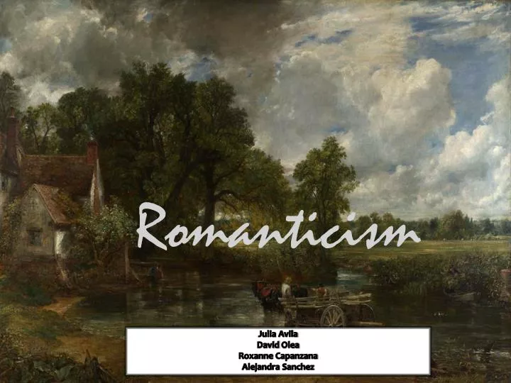 romanticism n.