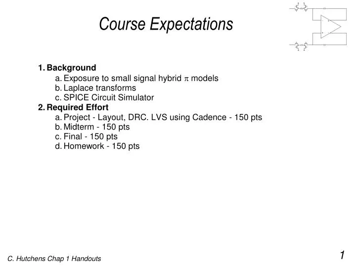 PPT Course Expectations PowerPoint Presentation, free download ID