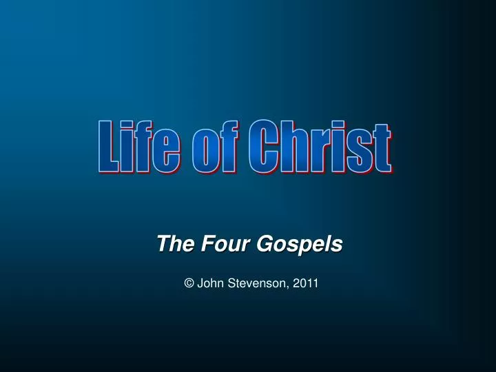 the four gospels n.