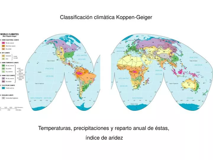 PPT - Classificación climàtica Koppen-Geiger PowerPoint Presentation ...