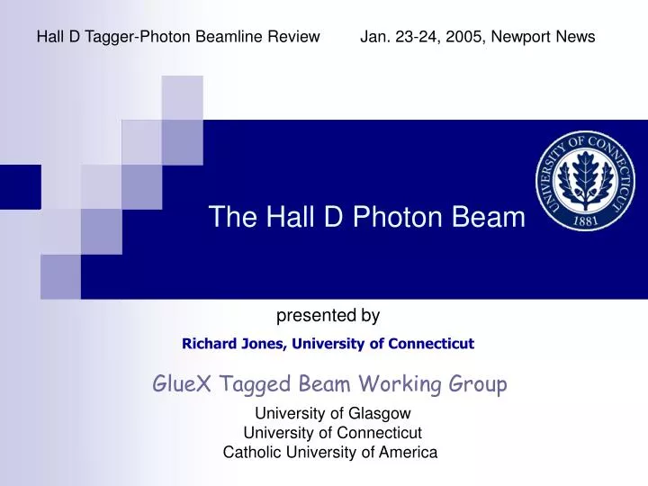 the hall d photon beam n.