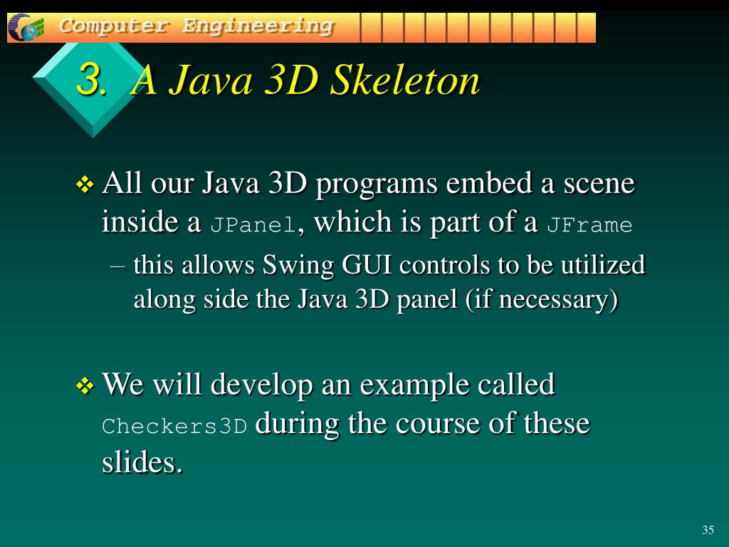 PPT - Introduction to Java 3D PowerPoint Presentation, free download ...