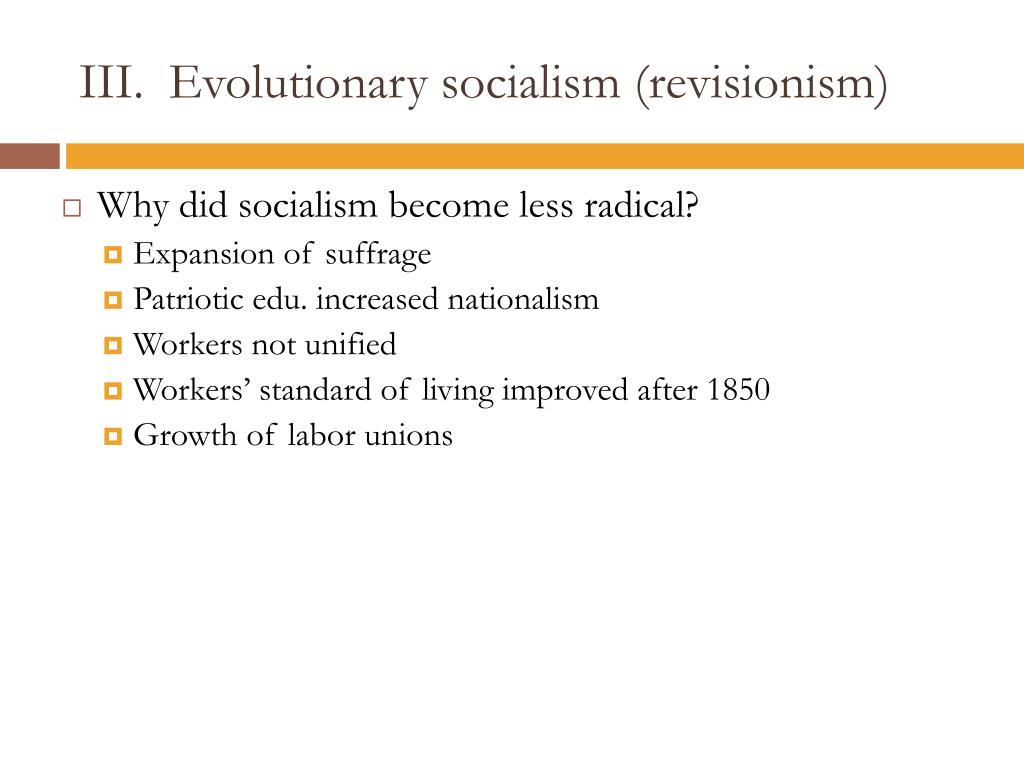 what is the meaning of evolutionary socialism