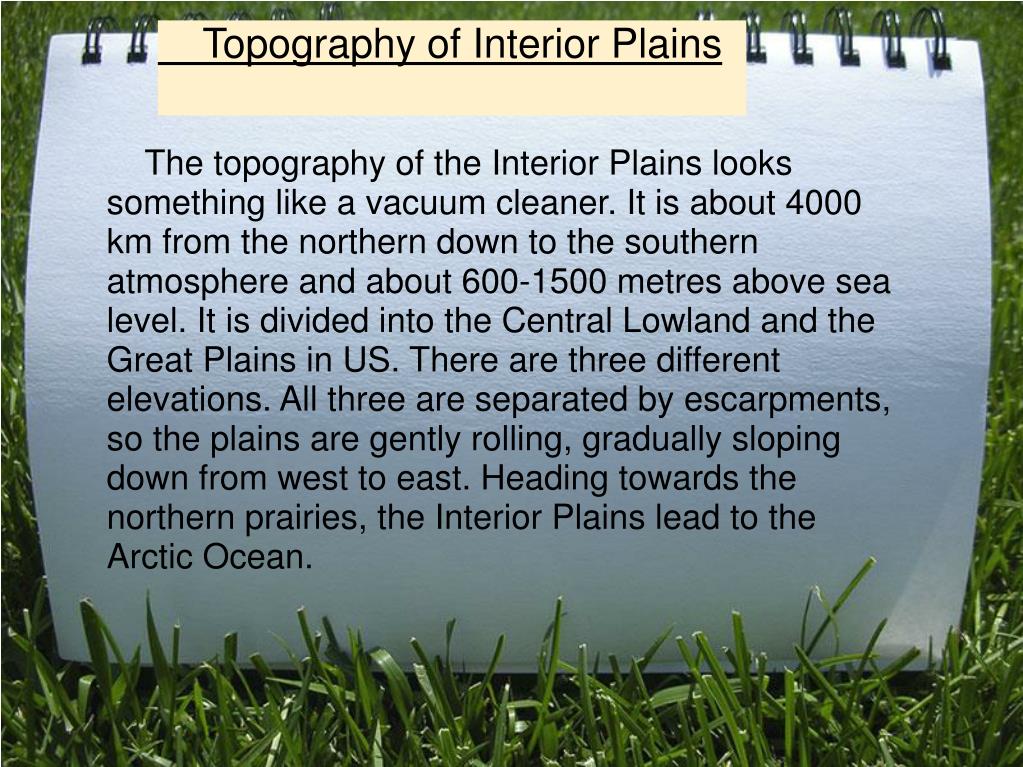 Ppt The Interior Plains Powerpoint Presentation Free