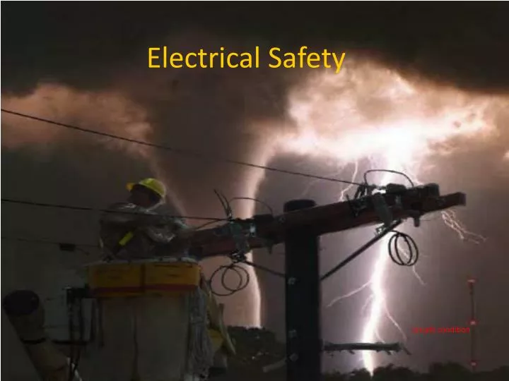 electrical safety n.
