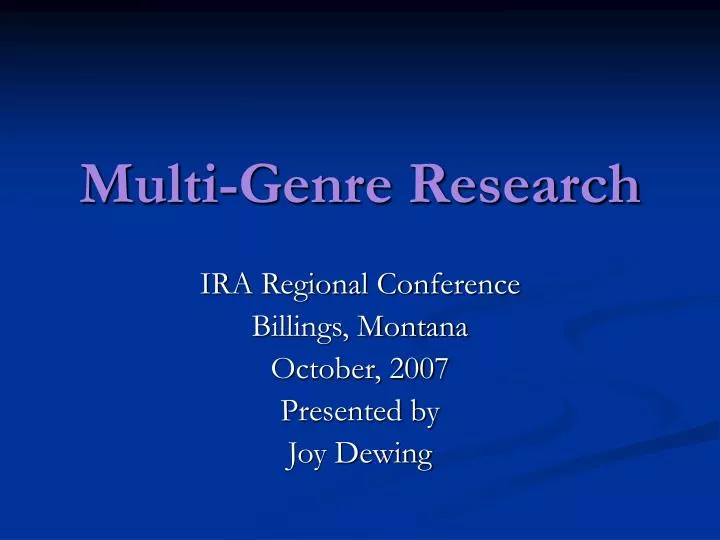 genre of research papers An essay has been defined in a variety of ways one definition is a prose composition with a focused subject of discussion or a long, systematic discourse it is difficult to define the genre into which essays fall. genre of research papers An essay has been defined in a variety of ways one definition is a prose composition with a focused subject of discussion or a long, systematic discourse it is difficult to define the genre into which essays fall.