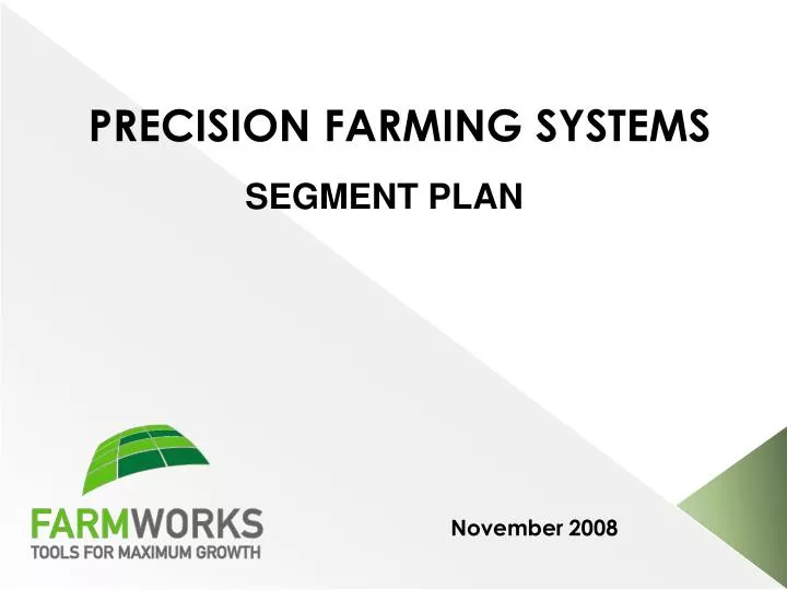 precision farming systems n.