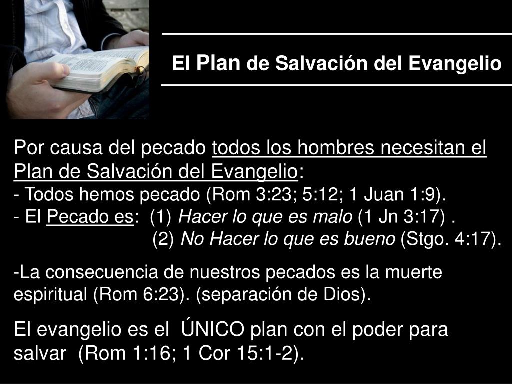PPT - El Plan de Salvación del Evangelio PowerPoint Presentation, free  download - ID:1357547
