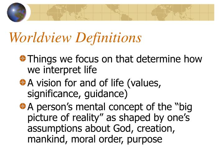 Sample Worldview How To Construct A Worldview | Developing a Worldview – VKHVL